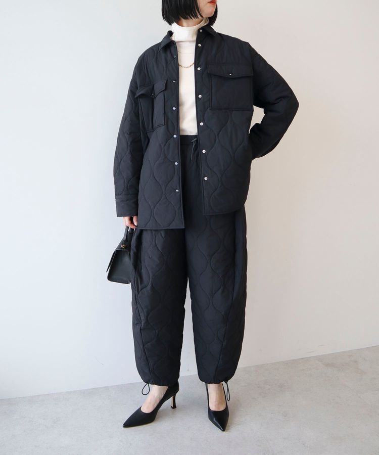 AnriettMusee「キルティングシャツブルゾン」|ブルゾン・スタジャン|
