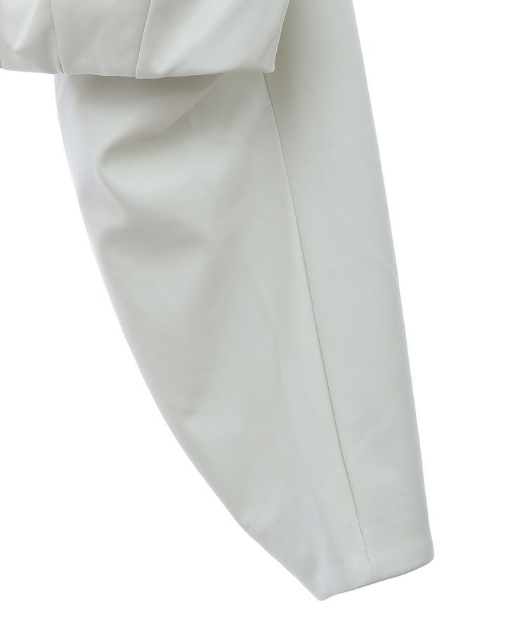 AnriettMusee「レザーショートブルゾン」|ブルゾン・スタジャン|