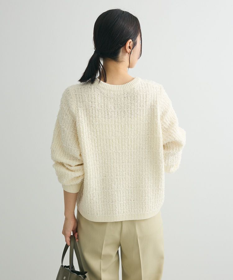 Green Parks「テープヤーンニットプルオーバー」|ニット・セーター|