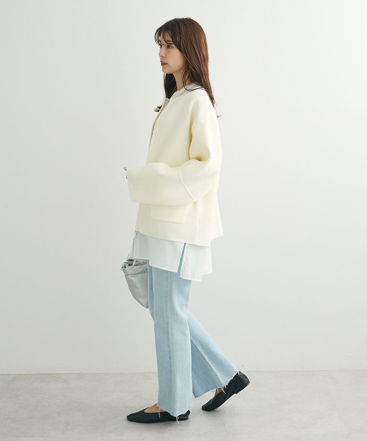 Green Parks「・swing by W-ZIPニットカーディガン」|カーディガン|