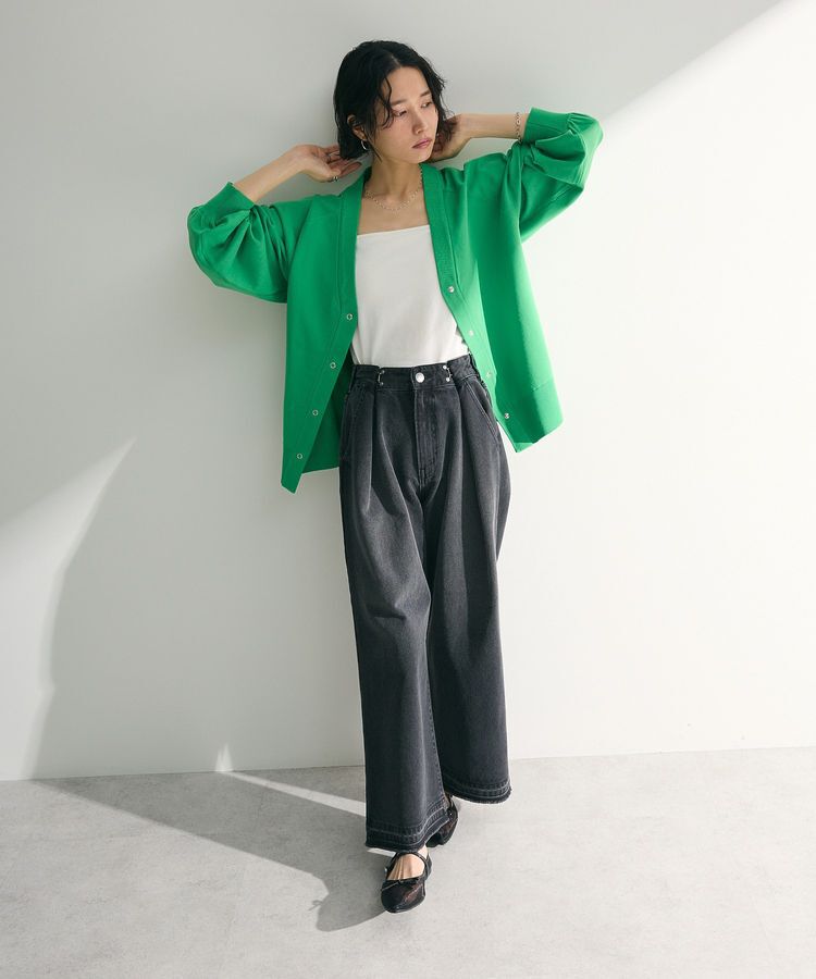 Green Parks「スポンディッシュVネックカーディガン」|カーディガン|