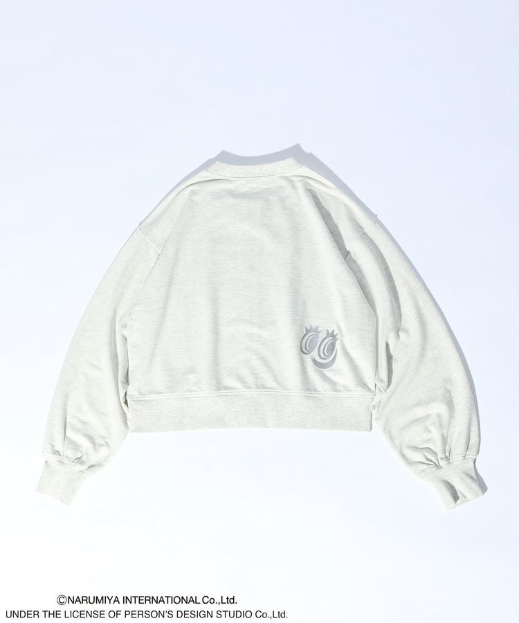 Green Parks「ANGEL BLUE箔プリントZIPカーディガン」|カーディガン|