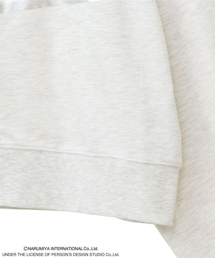 Green Parks「ANGEL BLUE箔プリントZIPカーディガン」|カーディガン|