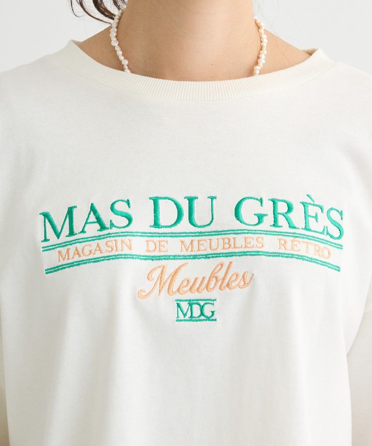 Green Parks「刺繍ロゴクロップドTシャツ」|Tシャツ・カットソー|