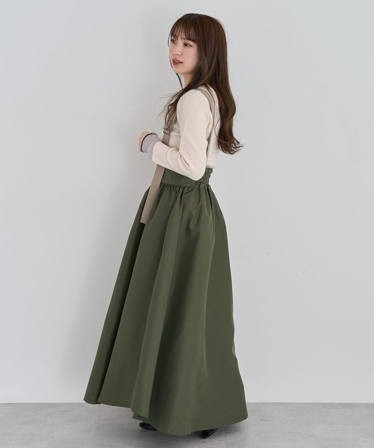 Green Parks「・DOUBLE FLAGS サスペンダーミリタリースカート」|スカート|
