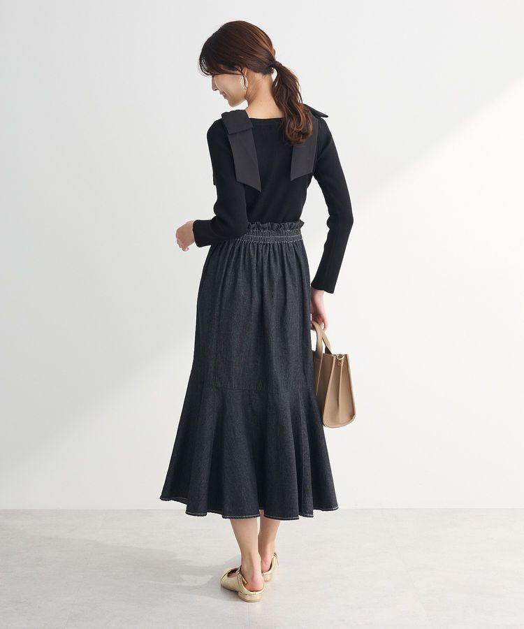 Green Parks「・swing by ショルダーリボンプルオーバー」|Tシャツ・カットソー|