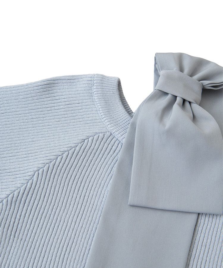 Green Parks「・swing by ショルダーリボンプルオーバー」|Tシャツ・カットソー|