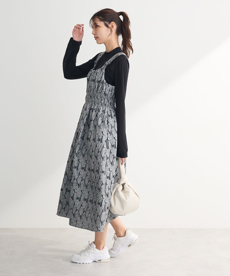 Green Parks「・SUGAR SPOON ジャカードジャンスカ」|ジャンパースカート|