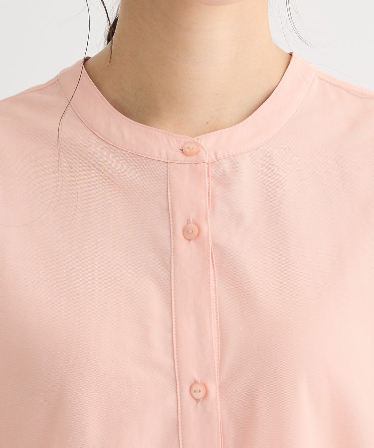 Green Parks「2Way チュールドッキングシャツチュニック」|シャツ・ブラウス|