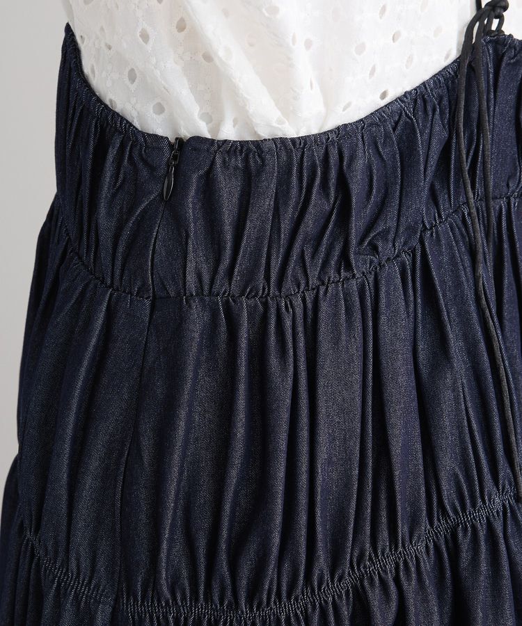 AnriettMusee「ギャザースカート」|スカート|