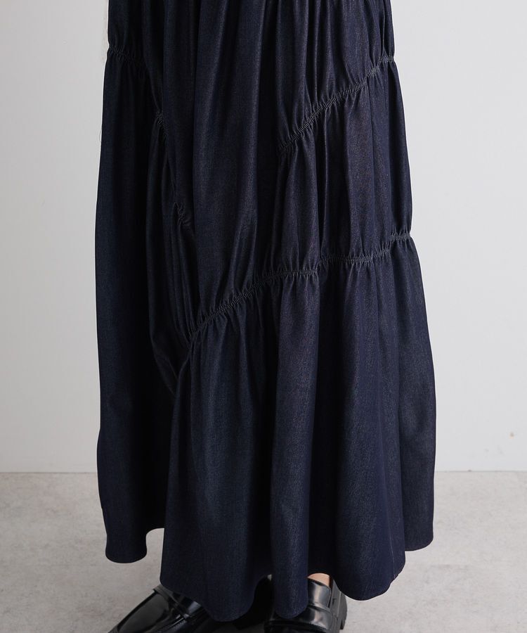 AnriettMusee「ギャザースカート」|スカート|