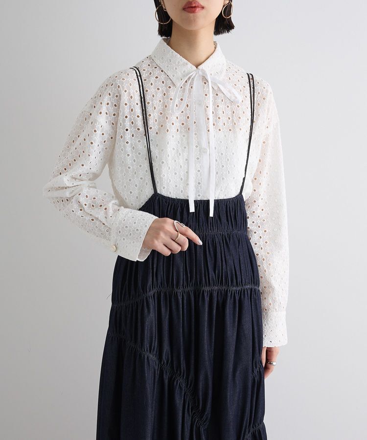 AnriettMusee「ギャザースカート」|スカート|