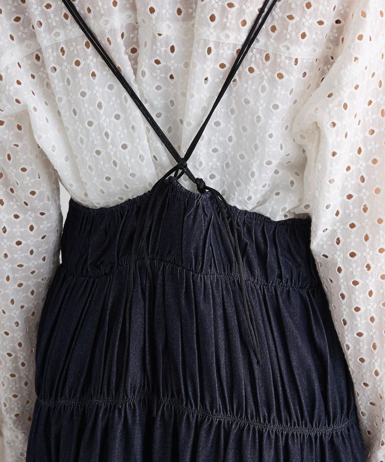 AnriettMusee「ギャザースカート」|スカート|