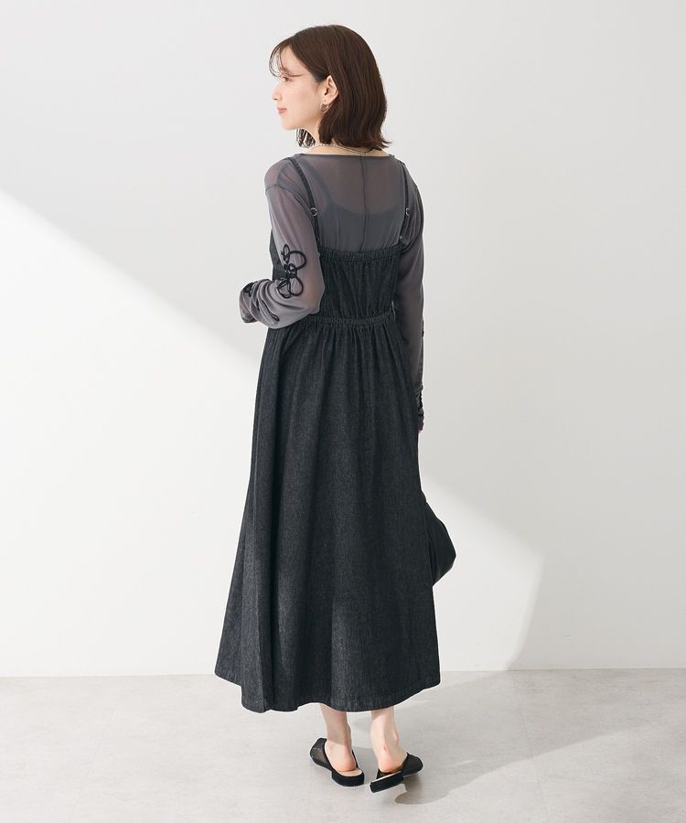Green Parks「・SUGAR SPOON コルセットデニムキャミワンピ」|ワンピース|
