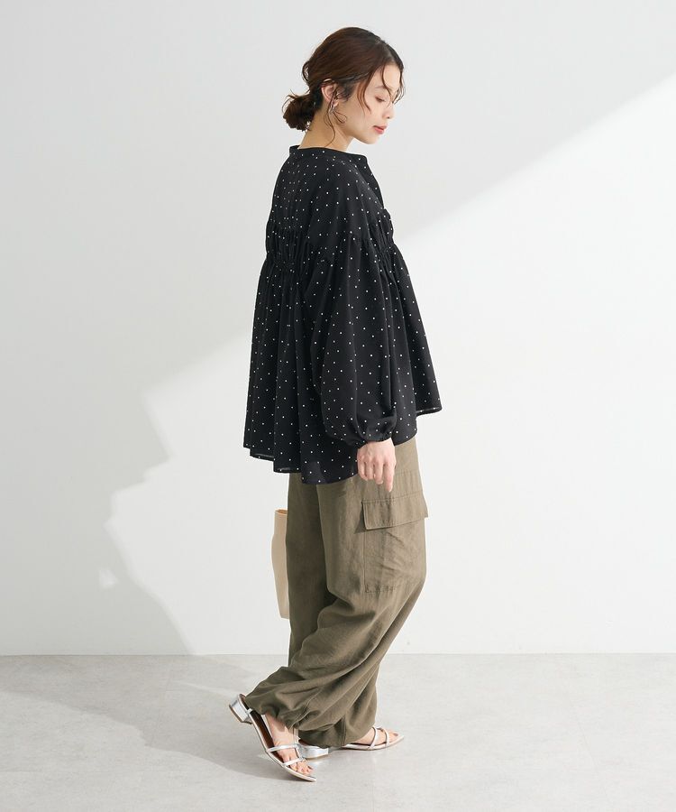 armonia「シャーリングスキッパーシャツ」|シャツ・ブラウス|