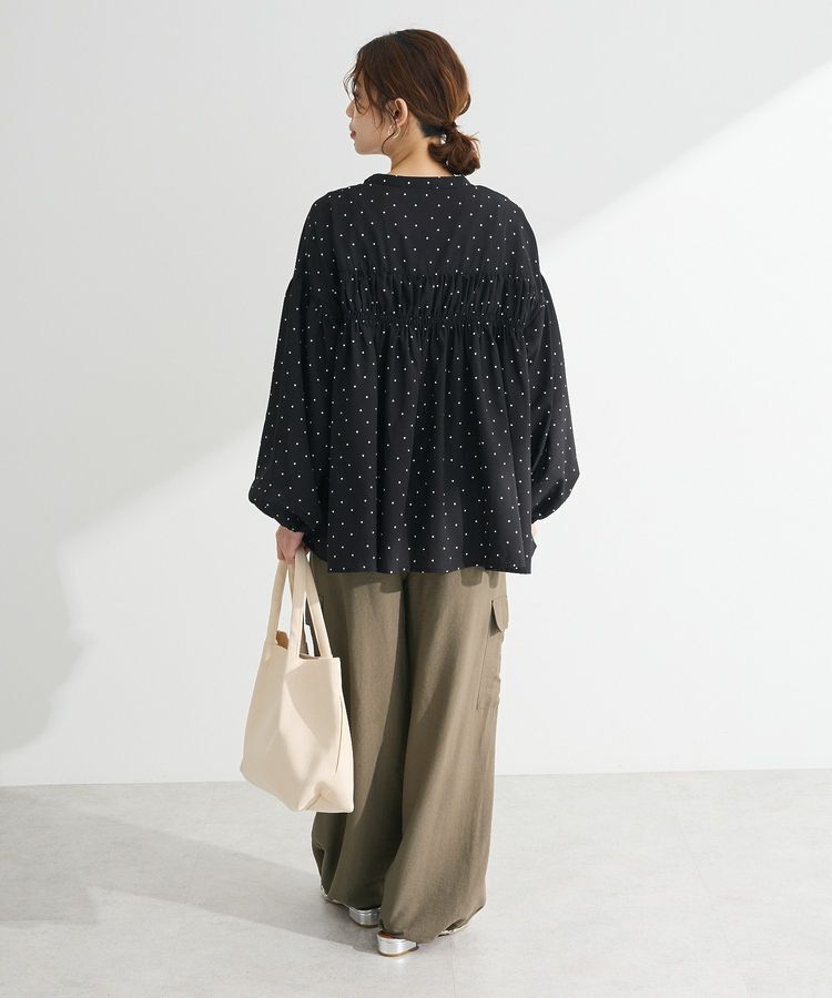 armonia「シャーリングスキッパーシャツ」|シャツ・ブラウス|