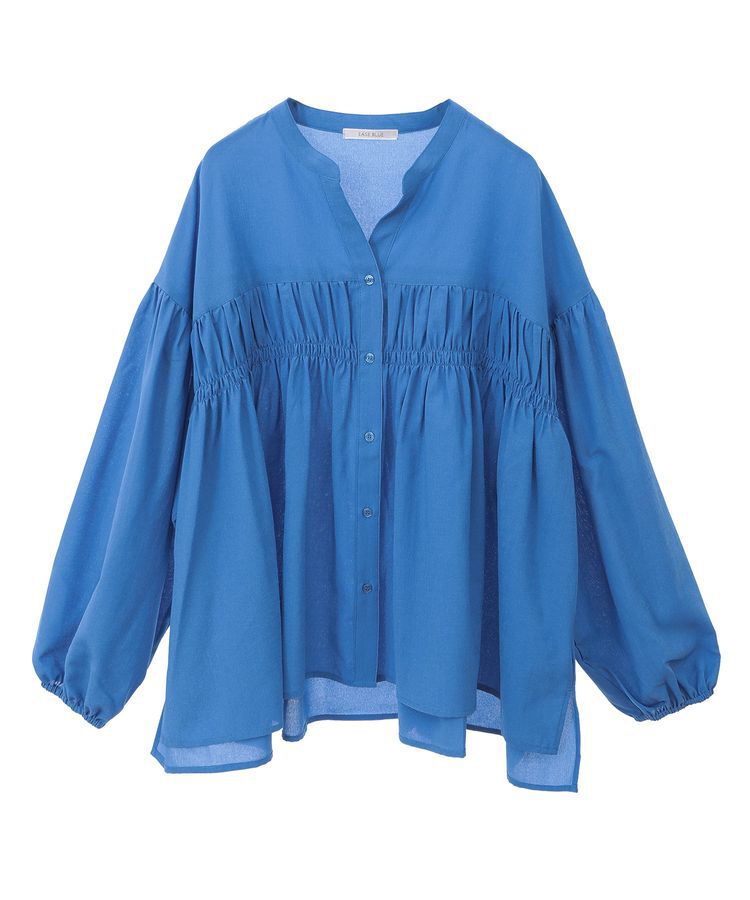 armonia「シャーリングスキッパーシャツ」|シャツ・ブラウス|