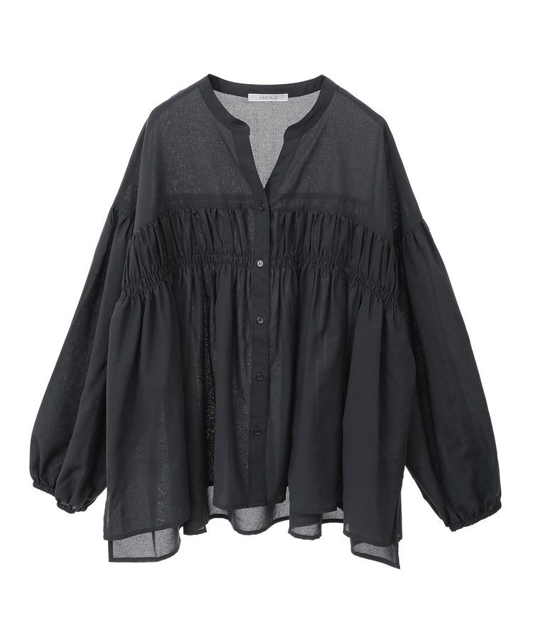 armonia「シャーリングスキッパーシャツ」|シャツ・ブラウス|