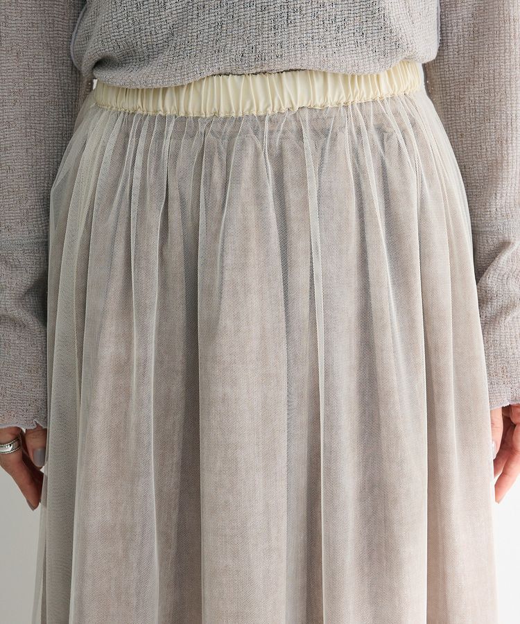 armonia「SET2点マーブル柄＋チュールスカート」|フレア|