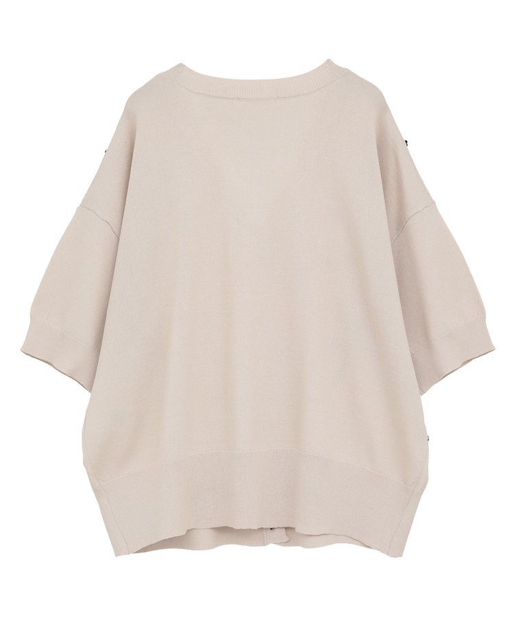 armonia「刺繍コードVネックフレンチカーディガン」|カーディガン|