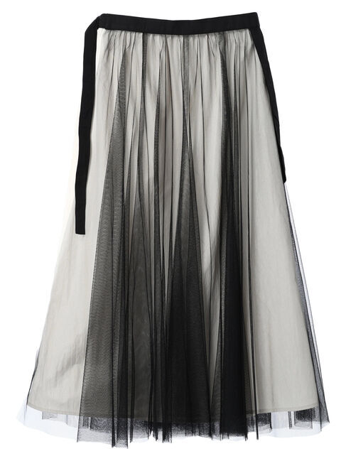 Editt by YECCA VECCA「3wayレイヤードポケットデザインスカート」|フレア|