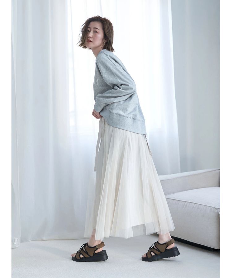 Editt by YECCA VECCA「3wayレイヤードポケットデザインスカート」|フレア|