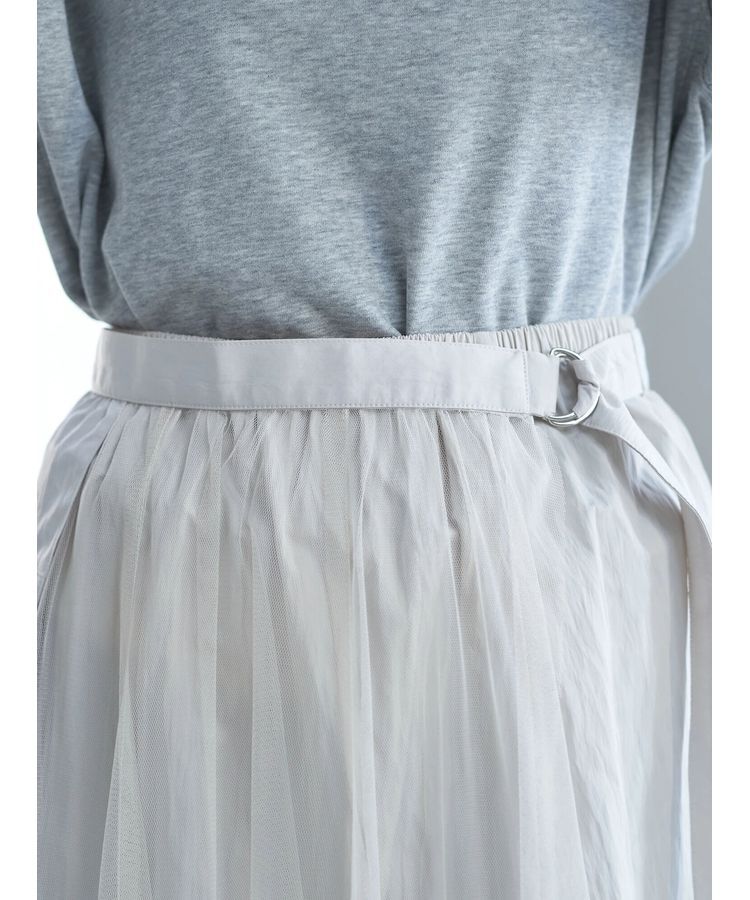 Editt by YECCA VECCA「3wayレイヤードポケットデザインスカート」|フレア|