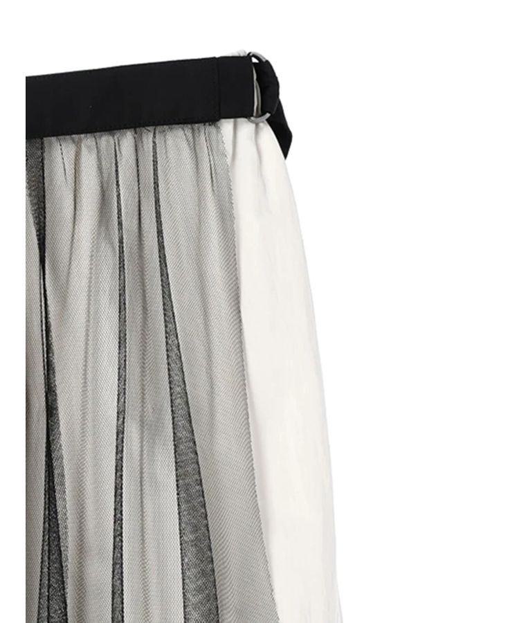 Editt by YECCA VECCA「3wayレイヤードポケットデザインスカート」|フレア|