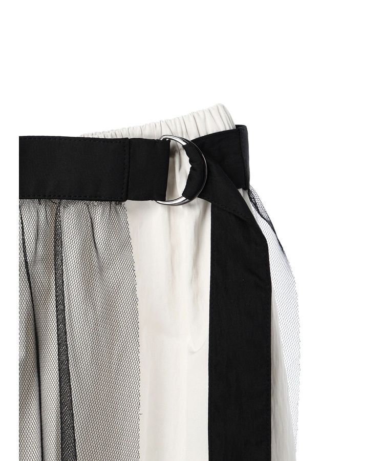 Editt by YECCA VECCA「3wayレイヤードポケットデザインスカート」|フレア|