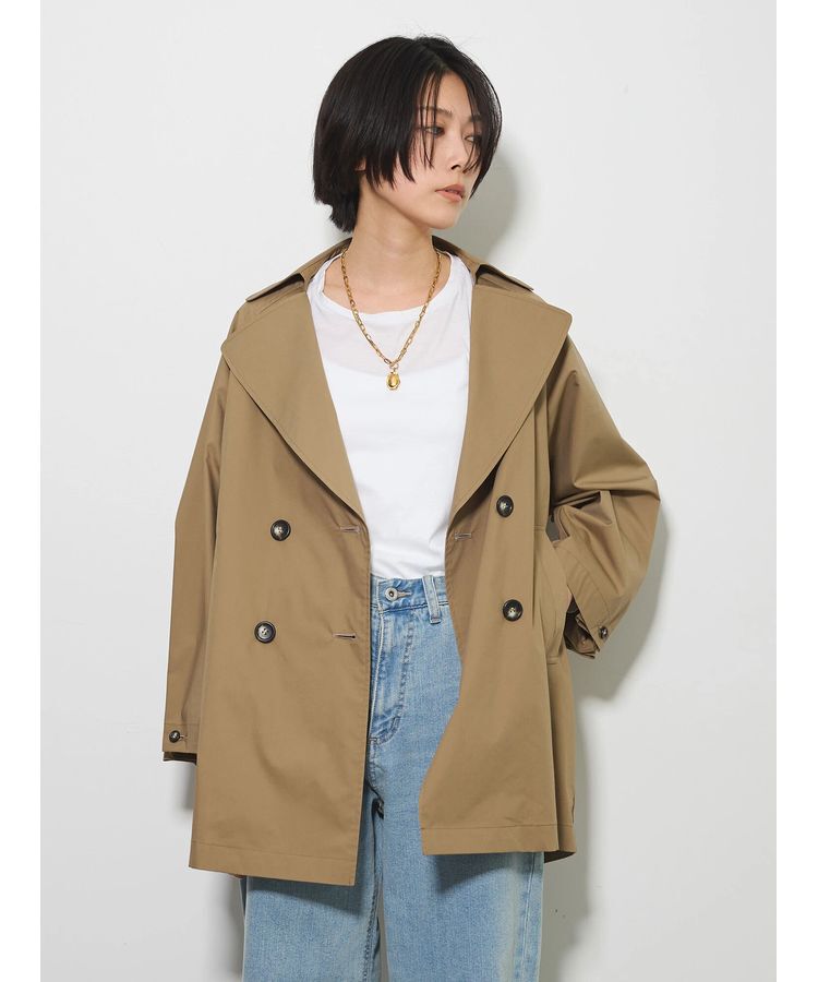 GARAGE OF GOOD CLOTHING「ミドル丈トレンチコート」|その他|Camel