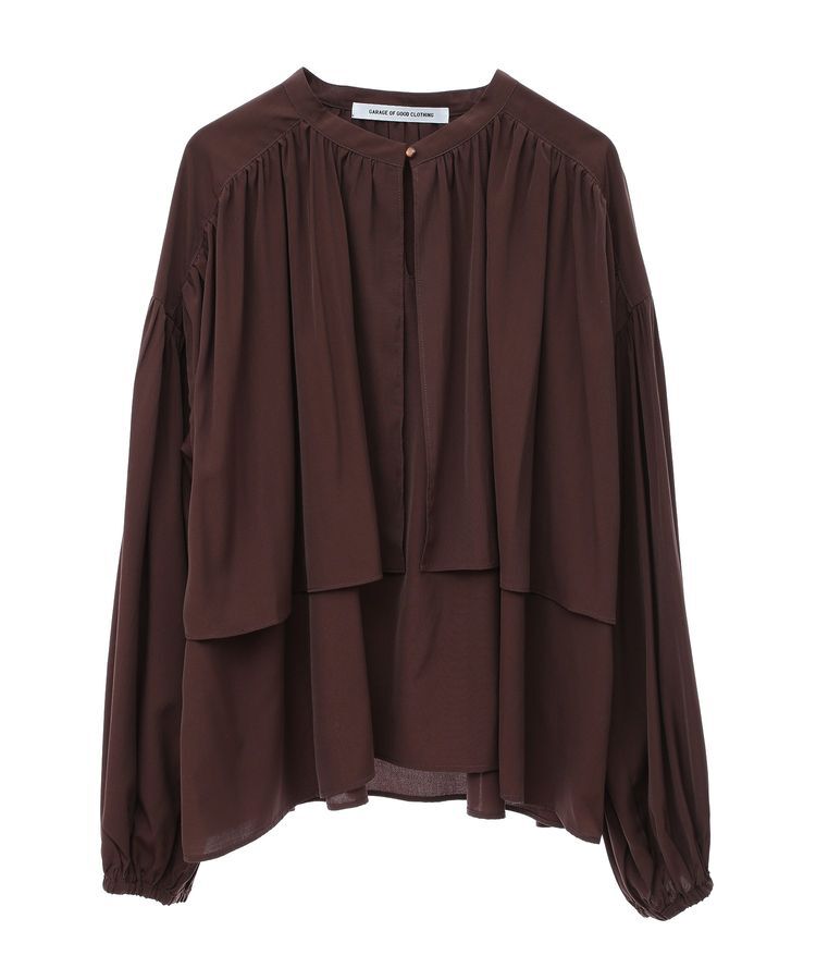 GARAGE OF GOOD CLOTHING「ケープ調ブラウス」|シャツ・ブラウス|