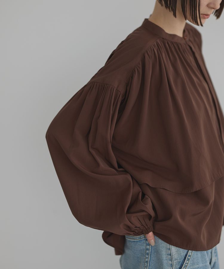 GARAGE OF GOOD CLOTHING「ケープ調ブラウス」|シャツ・ブラウス|