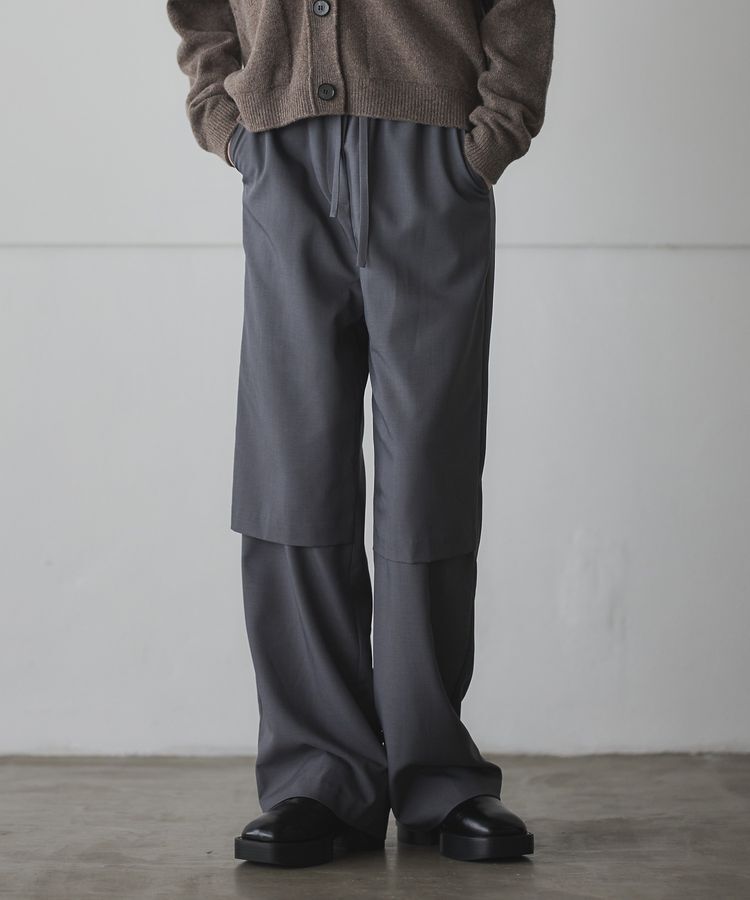 GARAGE OF GOOD CLOTHING「レイヤード風パンツ」|その他|Gray