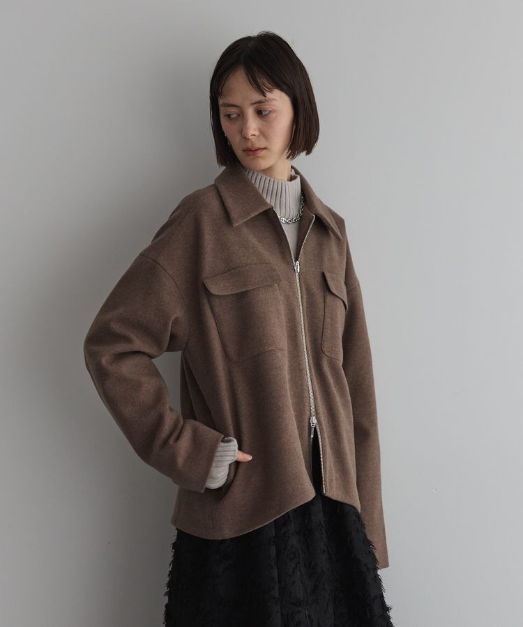 GARAGE OF GOOD CLOTHING「ZIP付シャツジャケット」|テーラードジャケット|