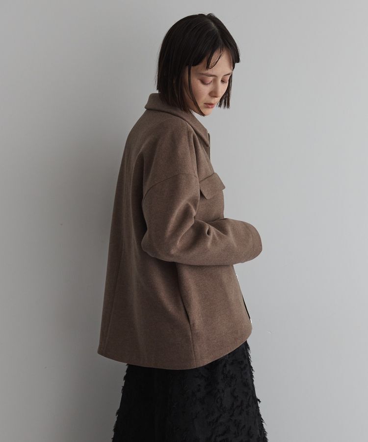 GARAGE OF GOOD CLOTHING「ZIP付シャツジャケット」|テーラードジャケット|