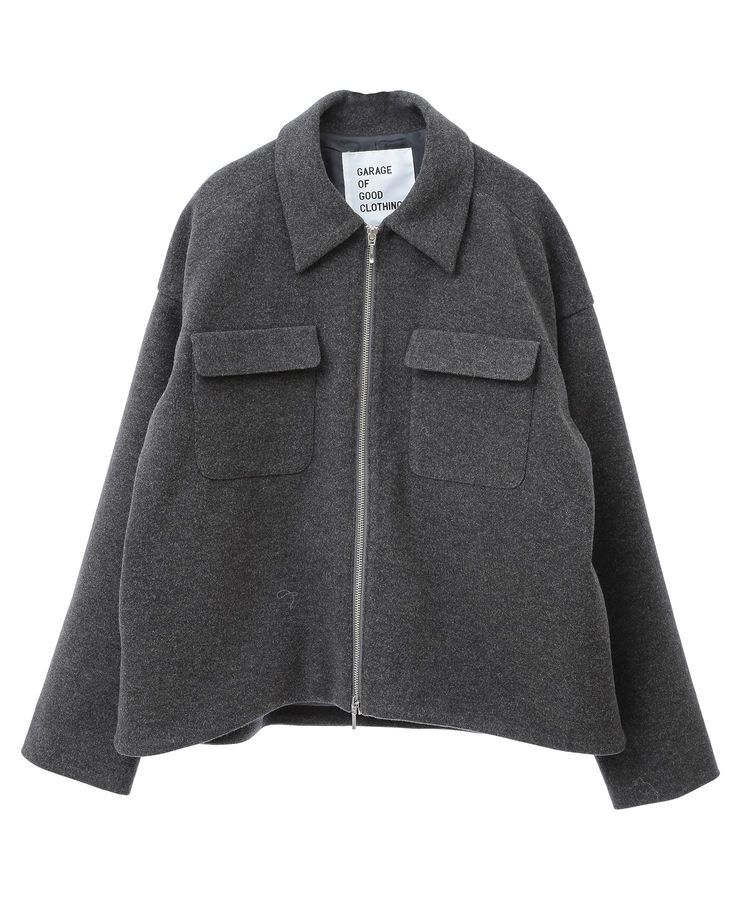 GARAGE OF GOOD CLOTHING「ZIP付シャツジャケット」|テーラードジャケット|