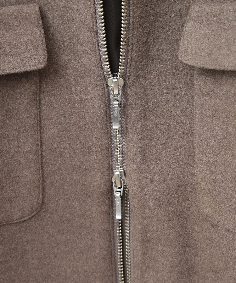 GARAGE OF GOOD CLOTHING「ZIP付シャツジャケット」|テーラードジャケット|