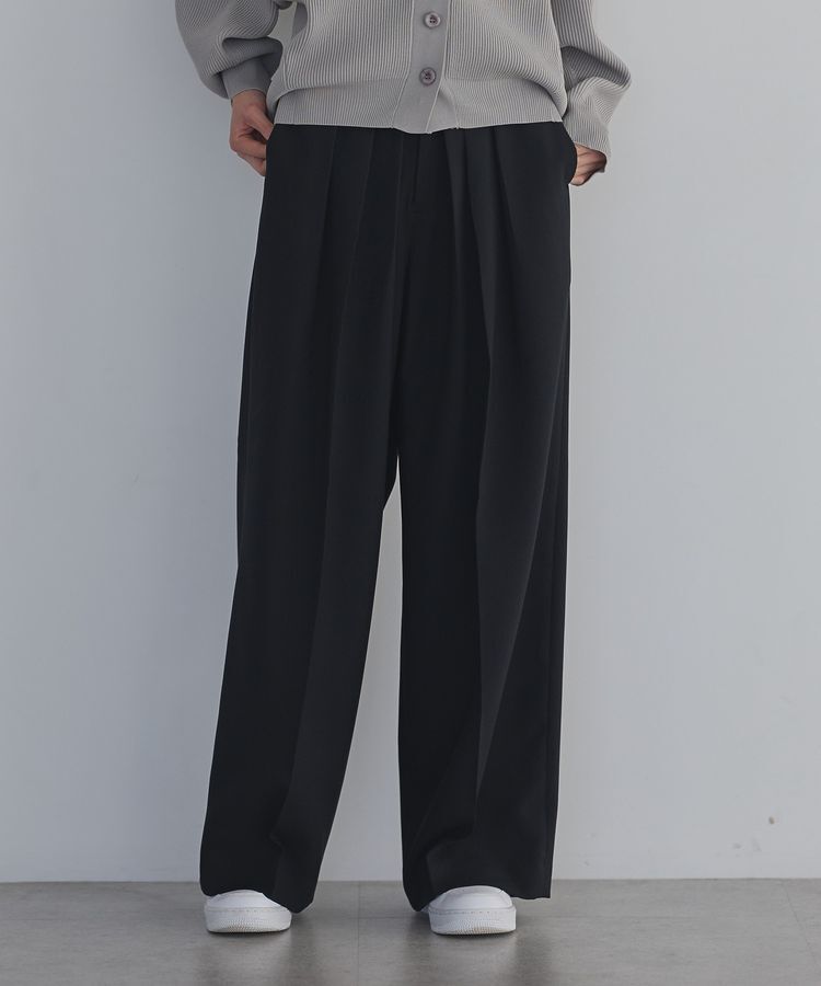 GARAGE OF GOOD CLOTHING「タックパンツ」|その他|Black