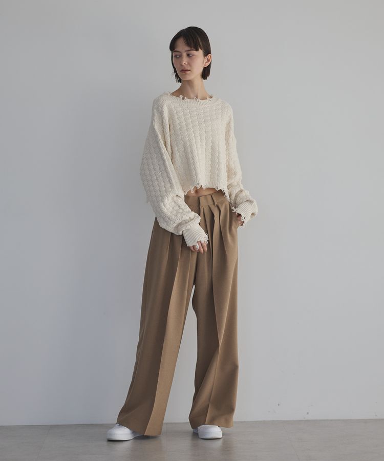 GARAGE OF GOOD CLOTHING「タックパンツ」|その他|