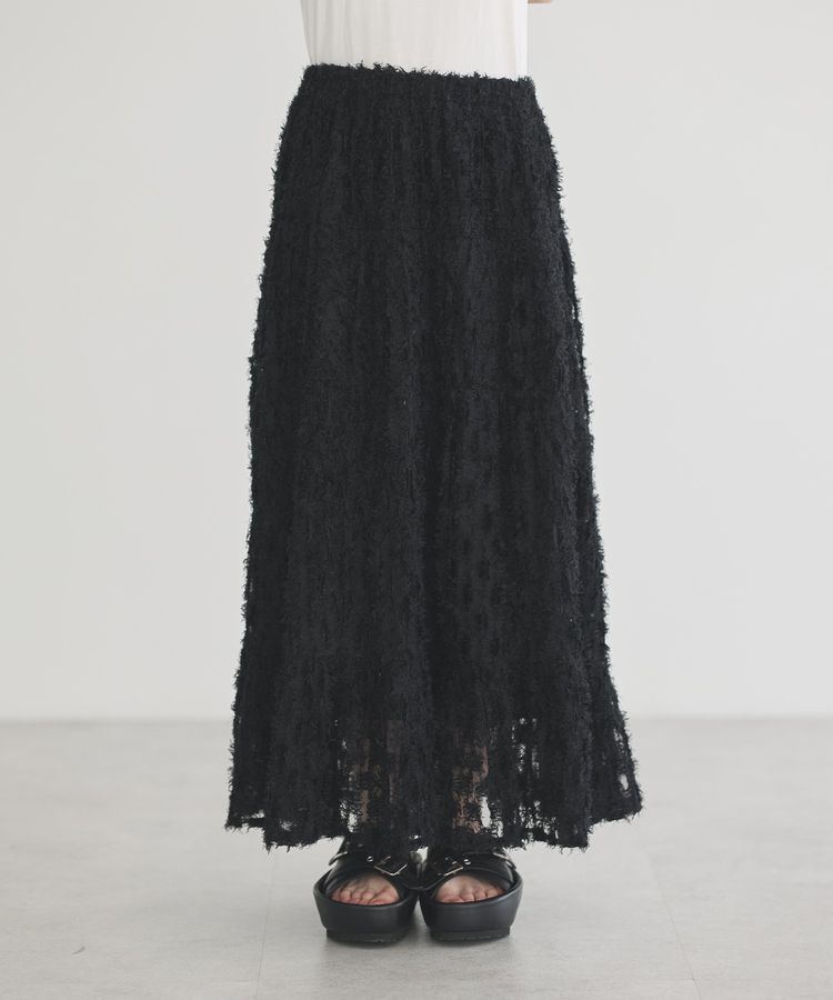 GARAGE OF GOOD CLOTHING「チュールティアードスカート」|フレア|