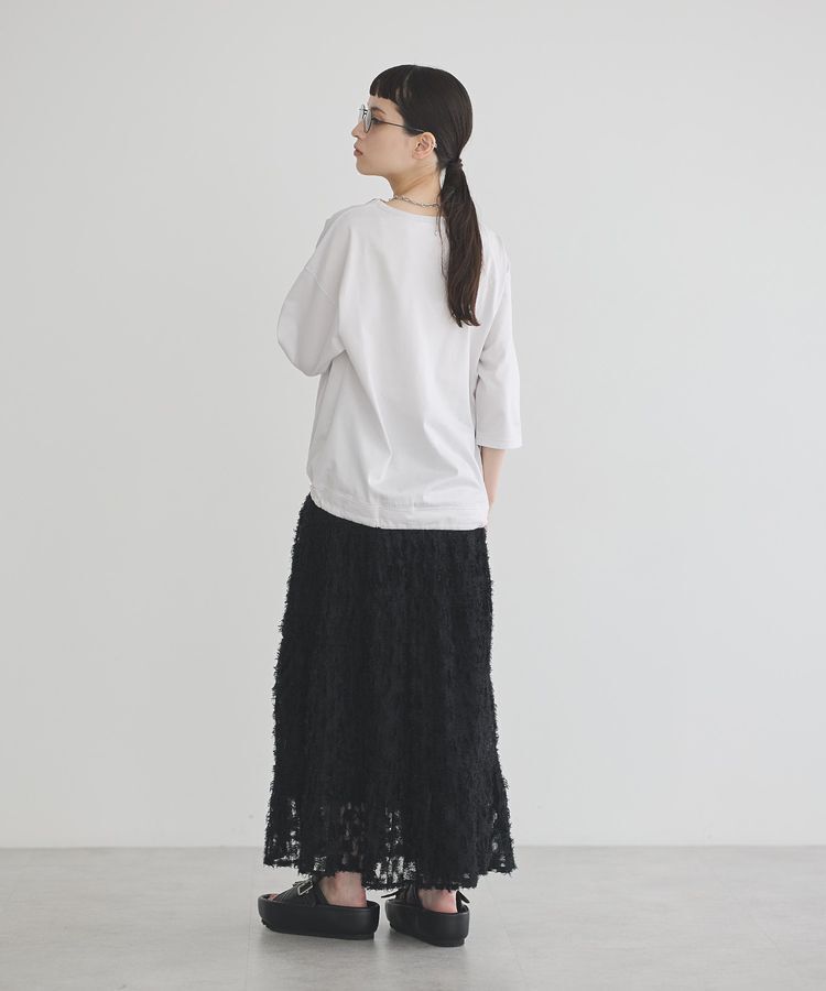 GARAGE OF GOOD CLOTHING「チュールティアードスカート」|フレア|