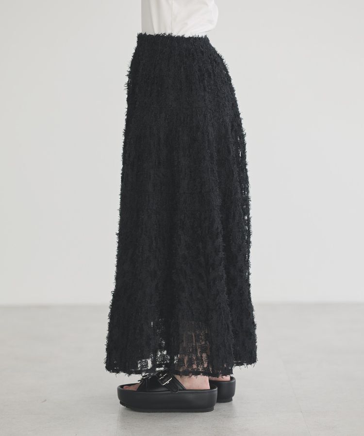 GARAGE OF GOOD CLOTHING「チュールティアードスカート」|フレア|