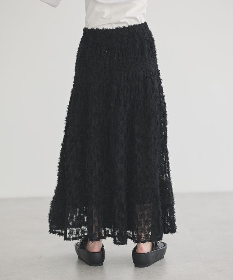 GARAGE OF GOOD CLOTHING「チュールティアードスカート」|フレア|