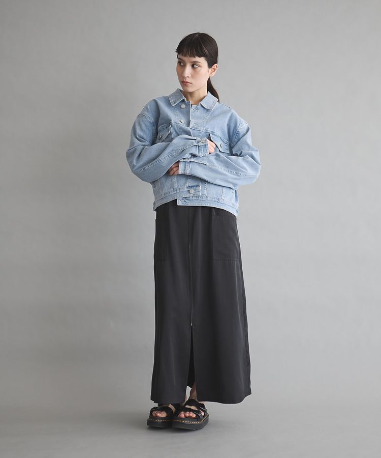 GARAGE OF GOOD CLOTHING「ロング袖オーバーサイズデニムJK」|テーラードジャケット|