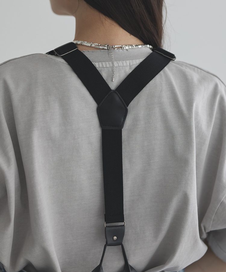 GARAGE OF GOOD CLOTHING「サスペンダー付ジャンパースカート」|スカート|