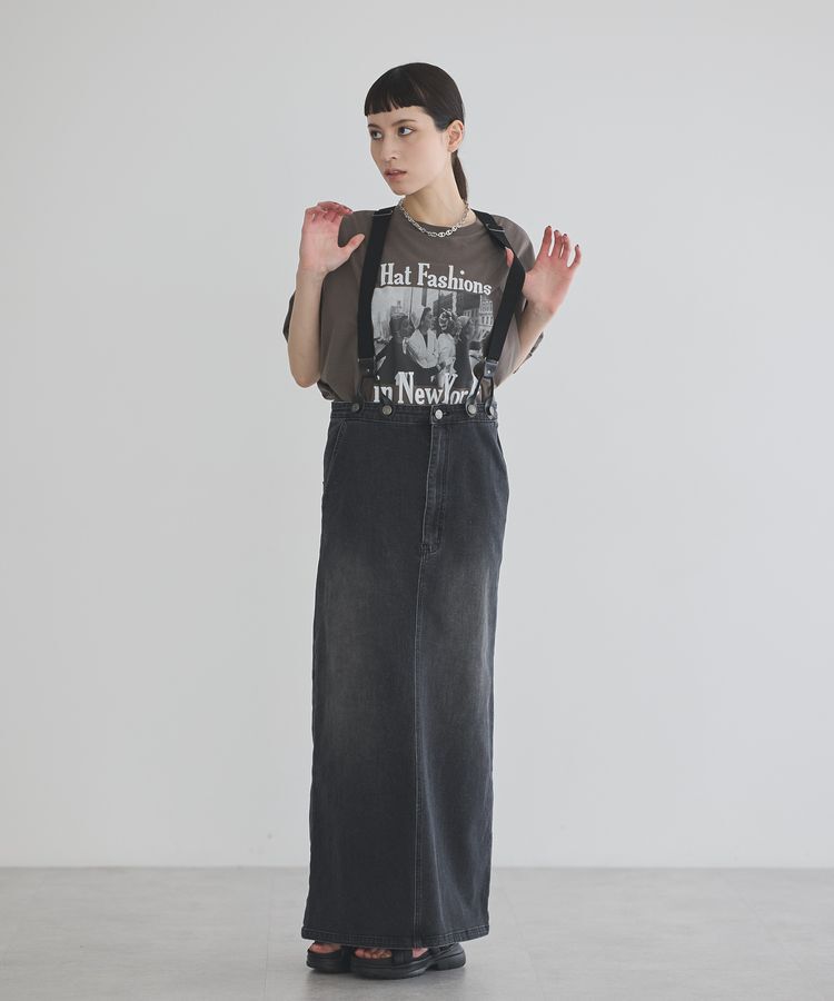 GARAGE OF GOOD CLOTHING「サスペンダー付ジャンパースカート」|スカート|