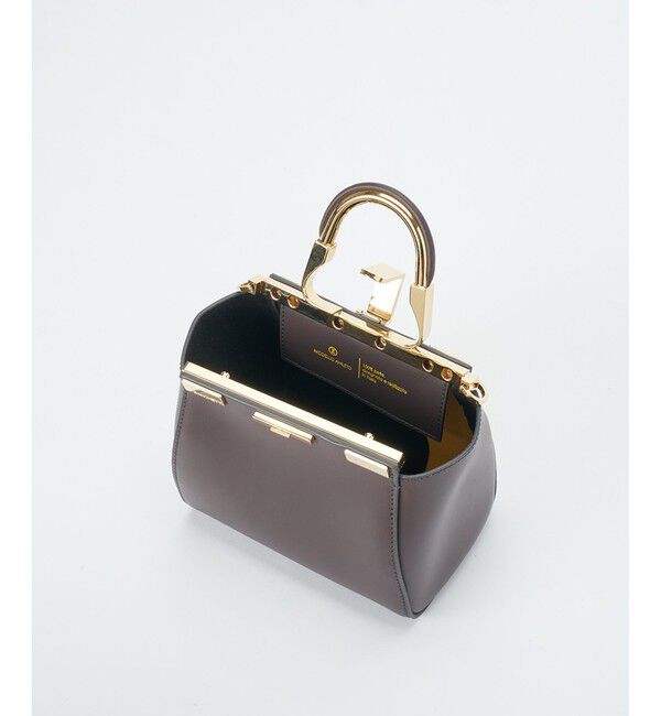 allureville「【ZANCHETTI(ザンケッティ)】 AMLETO MINI ハンドバッグ」|ショルダー・メッセンジャー|