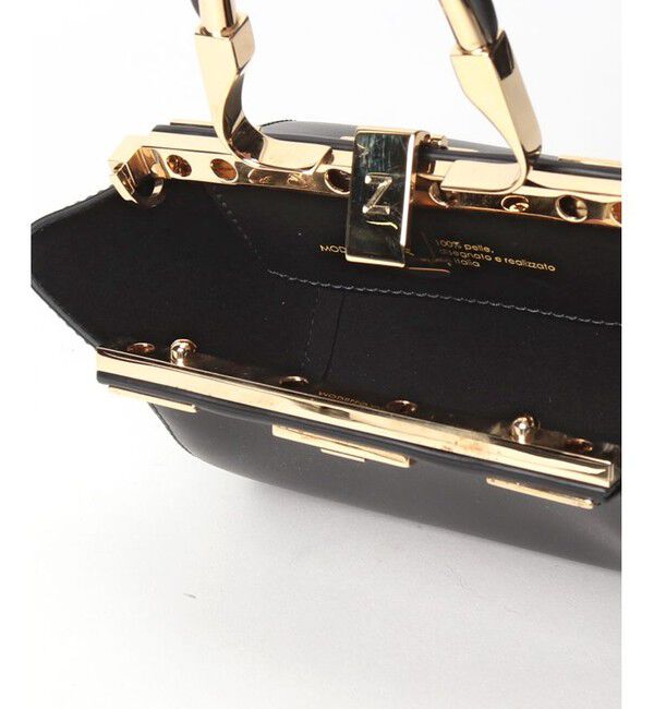 allureville「【ZANCHETTI(ザンケッティ)】 AMLETO MINI ハンドバッグ」|ショルダー・メッセンジャー|