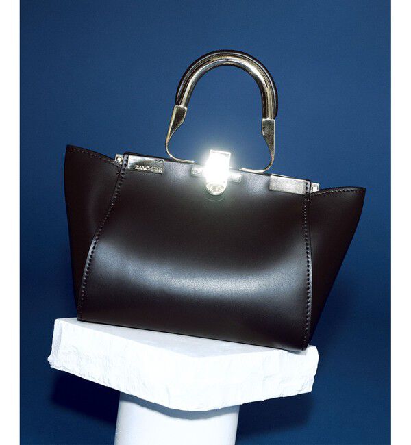 allureville「【ZANCHETTI(ザンケッティ)】 AMLETO MINI ハンドバッグ」|ショルダー・メッセンジャー|