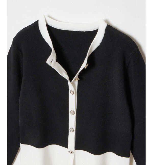 LOULOU WILLOUGHBY「【LOULOU WILLOUGHBY】ウエストキリカエカーディガン」|カーディガン|